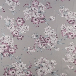 Chiffon Blumen helllila