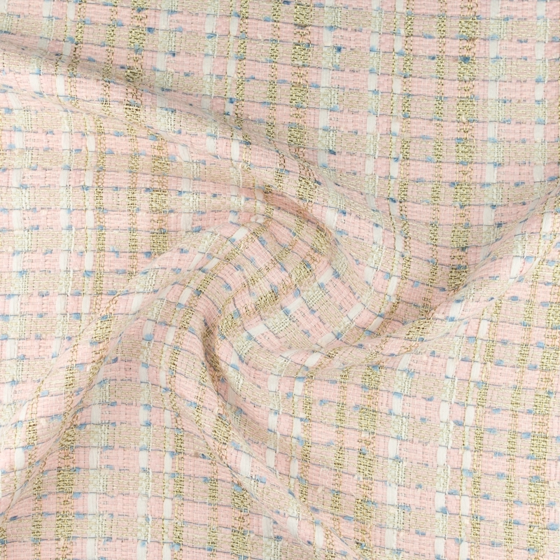 TCHL002 | Tweed-Bouclé hellrosa - 2