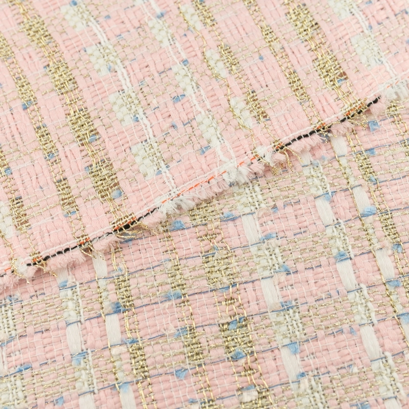 TCHL002 | Tweed-Bouclé hellrosa - 4