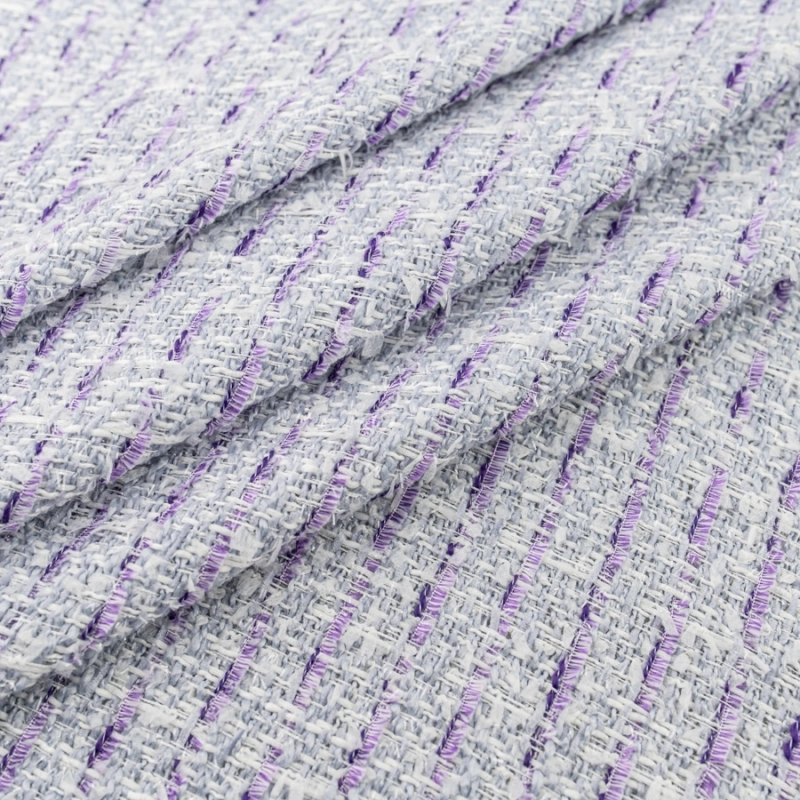 TCHL008 | Tweed-Bouclé lila - 3