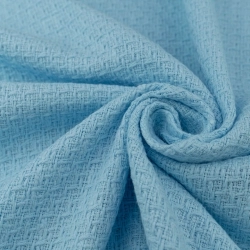 TCHL012 | Tweed-Bouclé hellblau - 1
