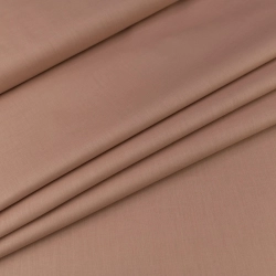 POPH2002 | Baumwollpopeline in dunkelbeige - 1