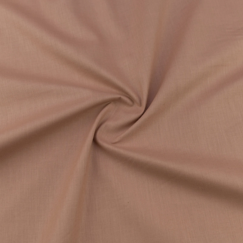 POPH2002 | Baumwollpopeline in dunkelbeige - 3