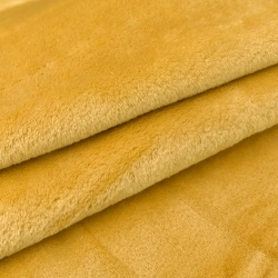 Kuschelfleece gold