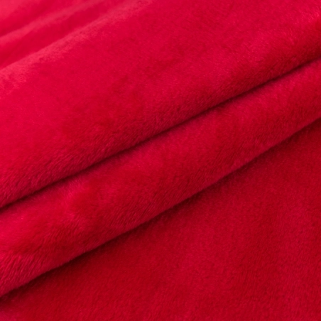 POLH4001 | Kuschelfleece rot - 1