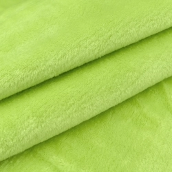 Kuschelfleece limette