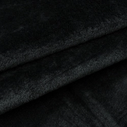 Kuschelfleece schwarz