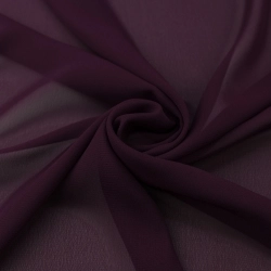 Chiffon aubergine