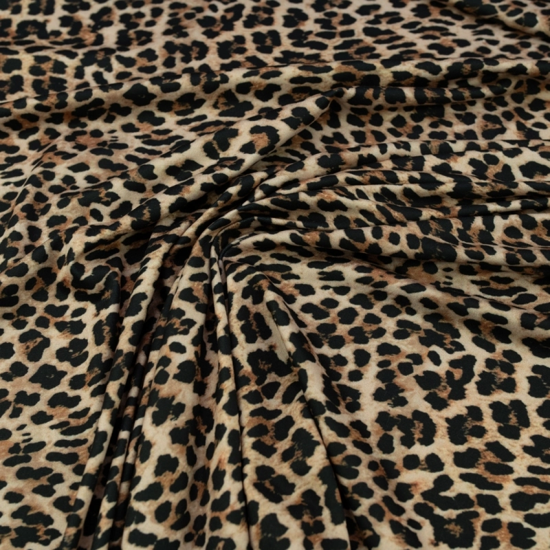 Kimo Jersey ITY Leopard beige - 1