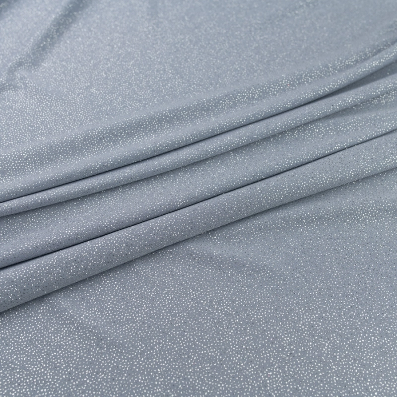 ITY.B003 | Glitzer Jersey ITY grau - 2
