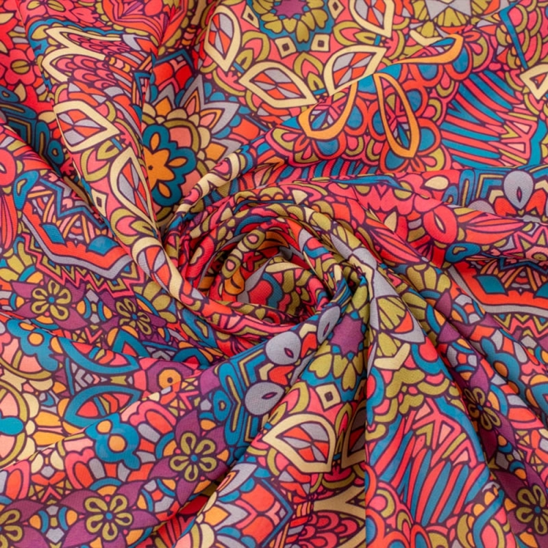 SZYDM.J7234503 | Chiffon Mandala rot - 1