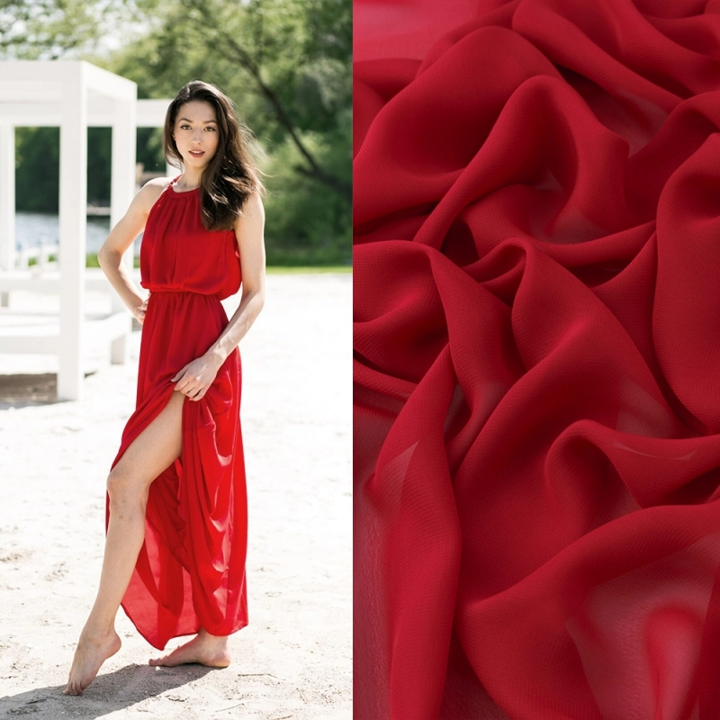 SZY020 | Chiffon rot - 3