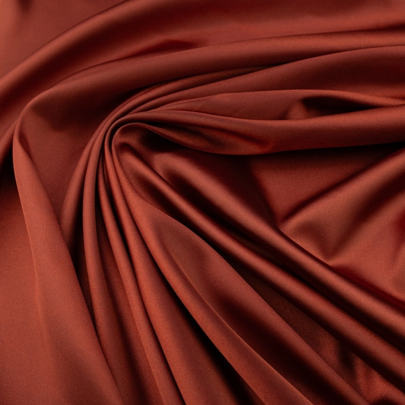 SAL021 | Stretch Satin karminrot - 1