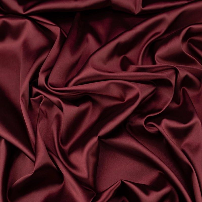SAL023 | Stretch Satin bordeauxrot - 4