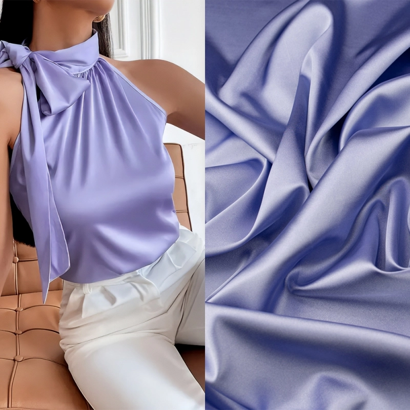 SAL030 | Stretch Satin lila - 2