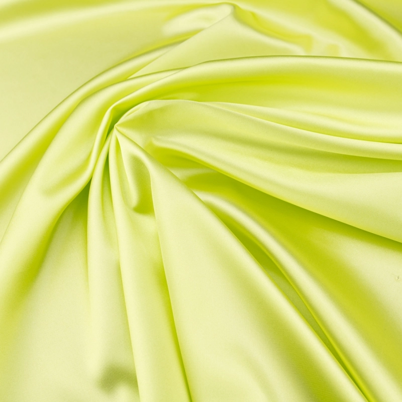 SAL033 | Stretch Satin hellgelb - 1