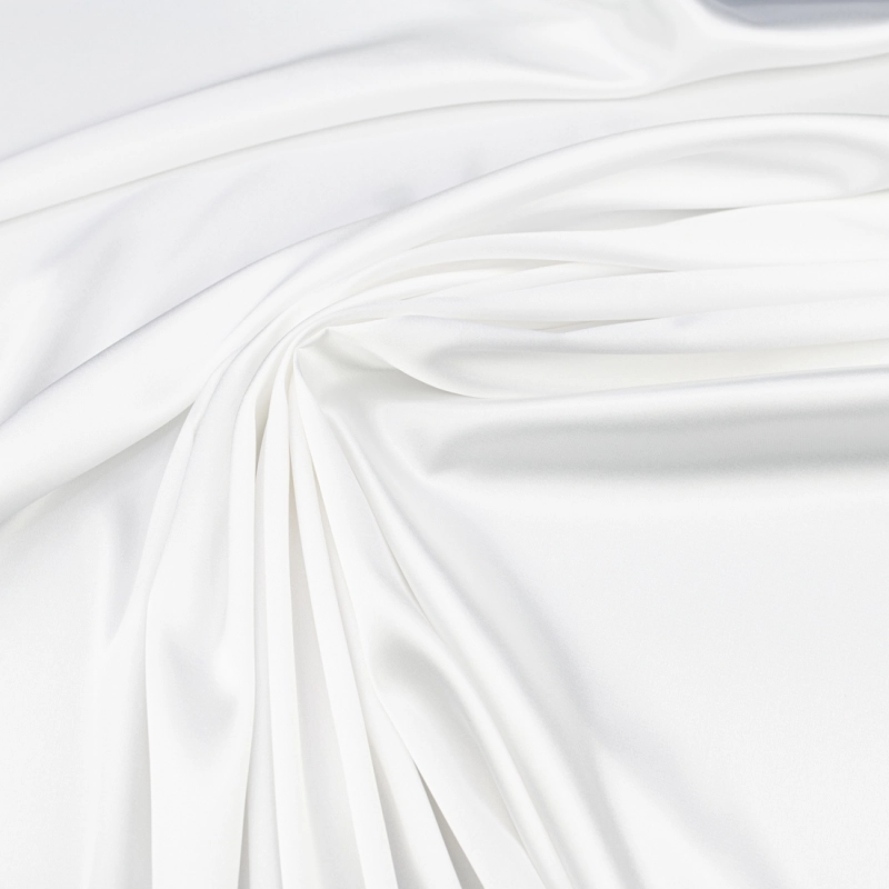 SAL001 | Stretch Satin weiß - 1