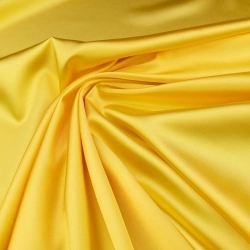 Stretch Satin gelb - 1