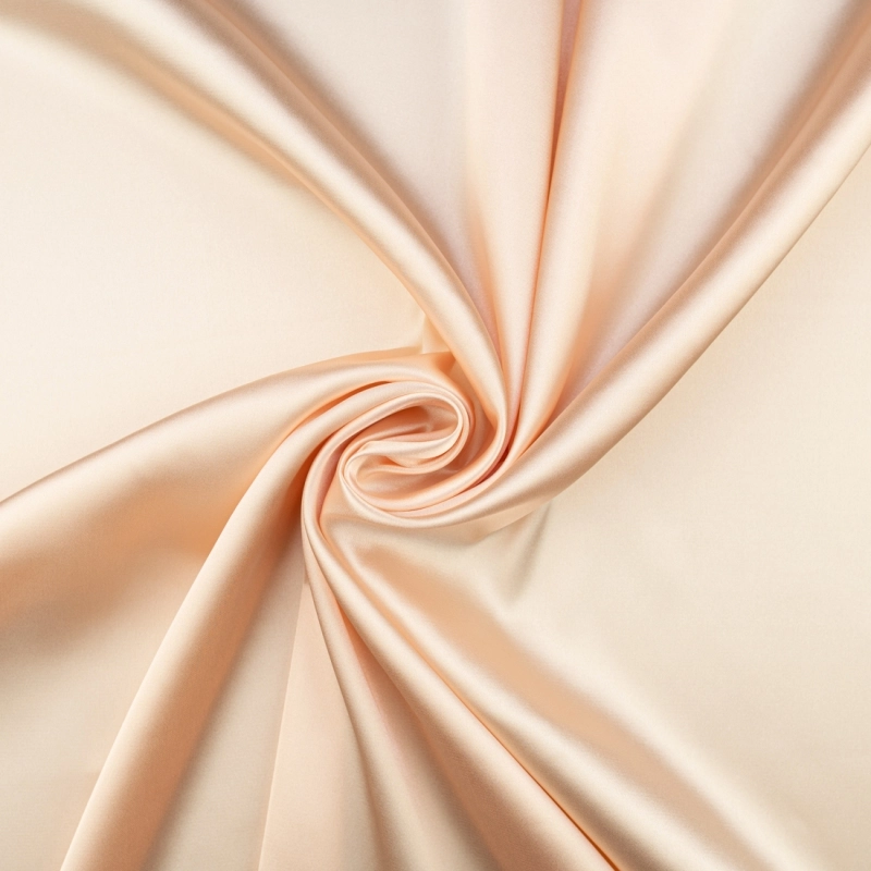 SAL007 | Stretch Satin hellbeige - 3