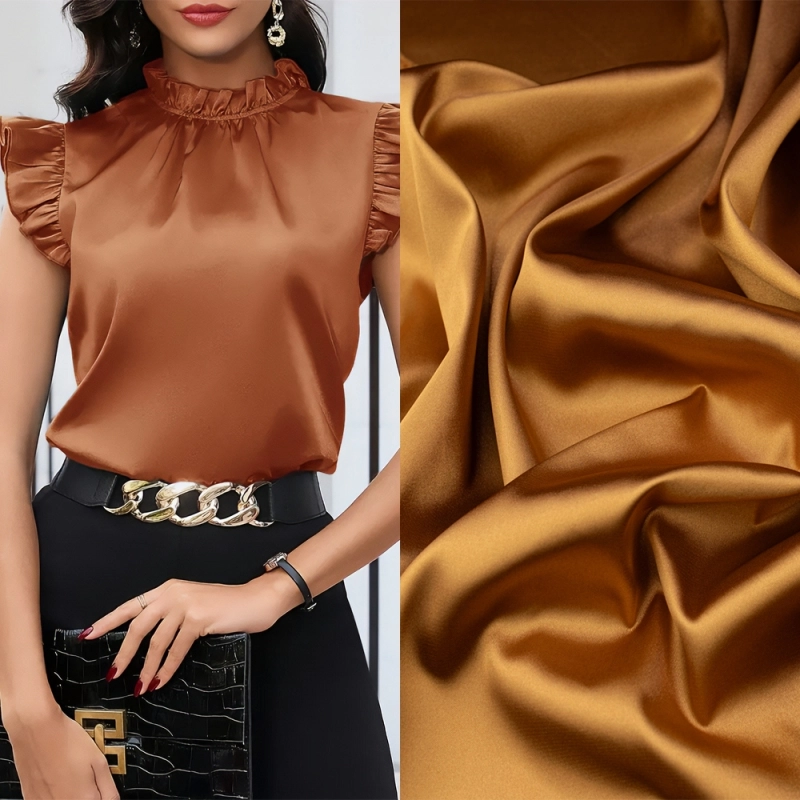 SAL013 | Stretch Satin gold - 2