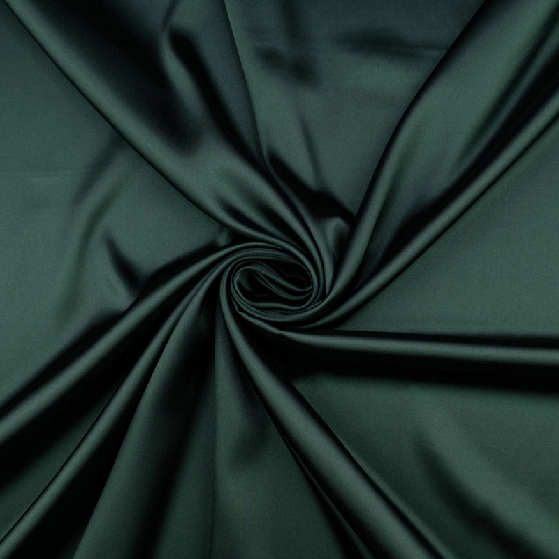 SAL038 | Stretch Satin dunkelgrün - 3