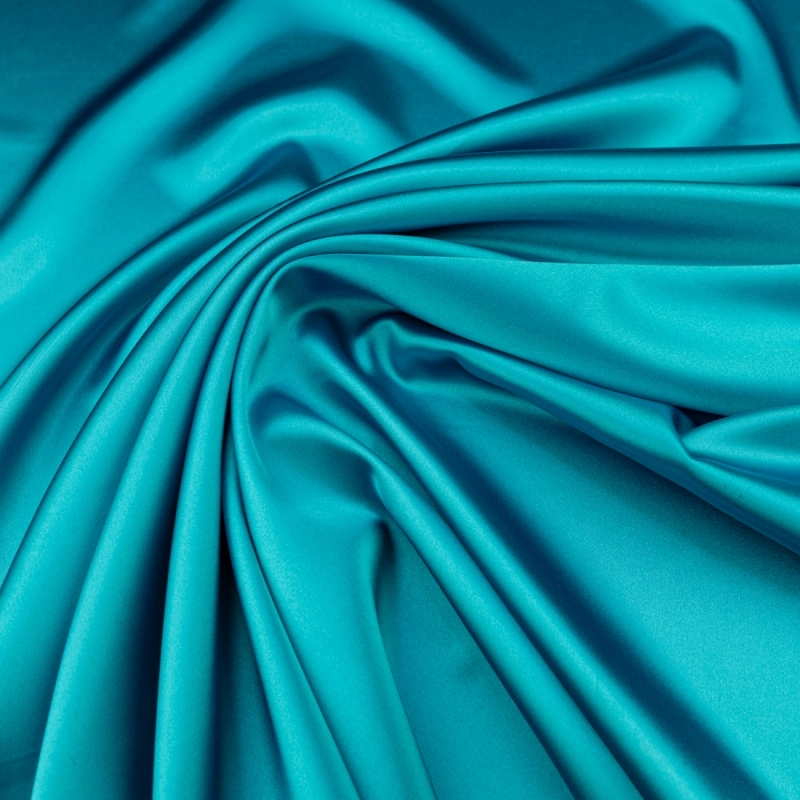 SAL040 | Stretch Satin petrol - 1