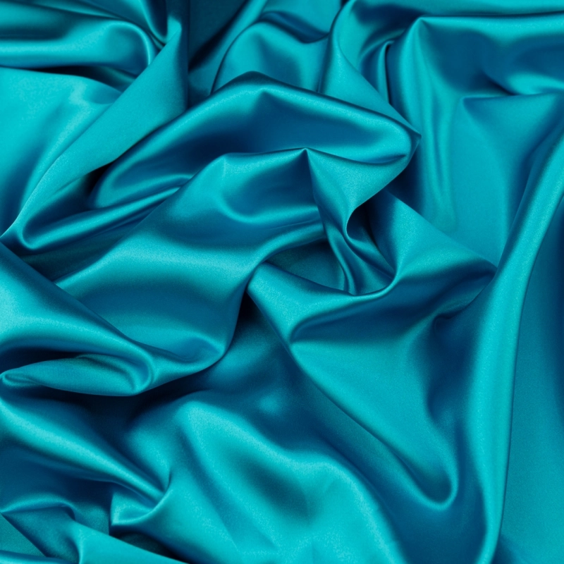 SAL040 | Stretch Satin petrol - 4