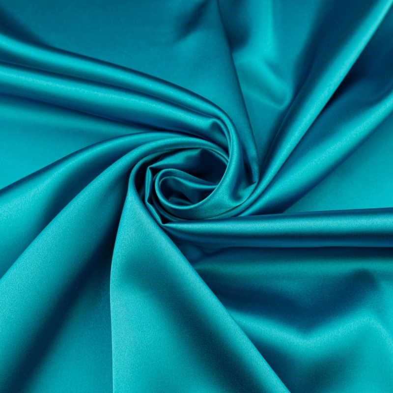 SAL040 | Stretch Satin petrol - 5