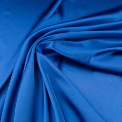 Stretch Satin königsblau - 1
