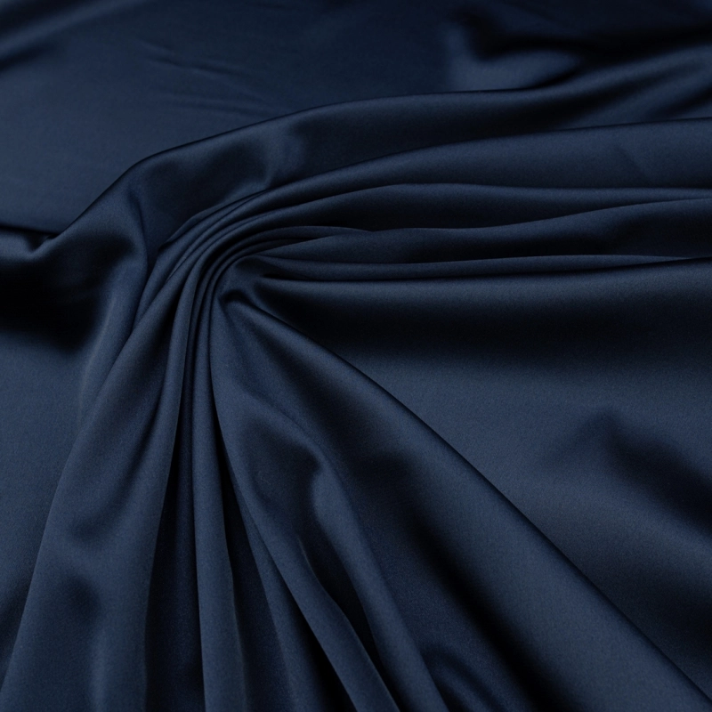 SAL042 | Stretch Satin navy - 1
