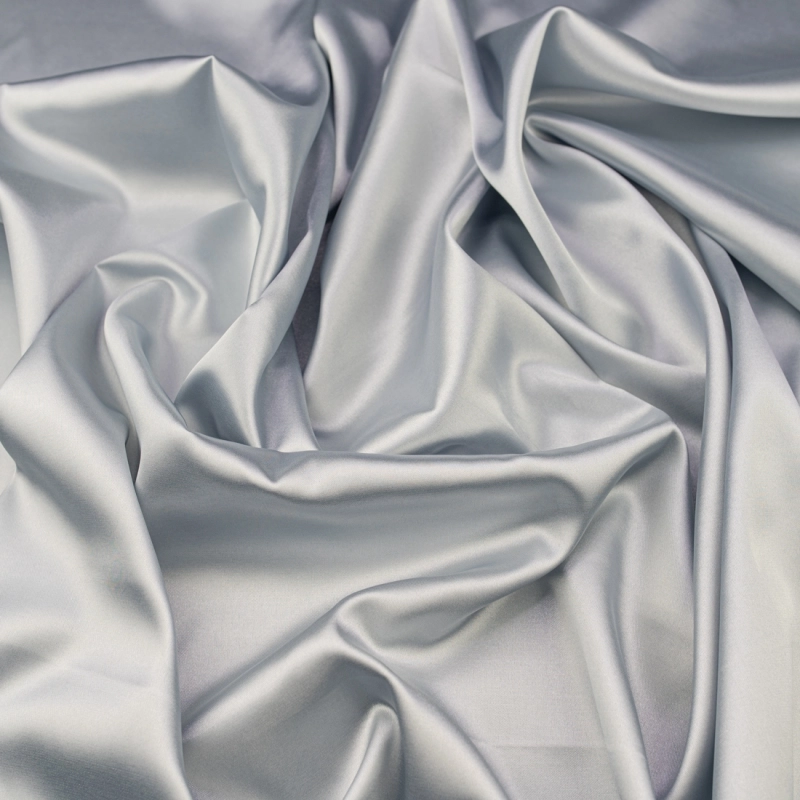 SAL043 | Stretch Satin hellgrau - 4