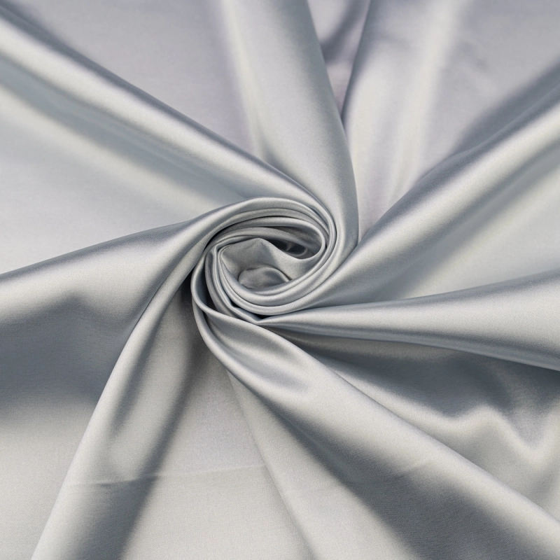 SAL043 | Stretch Satin hellgrau - 5