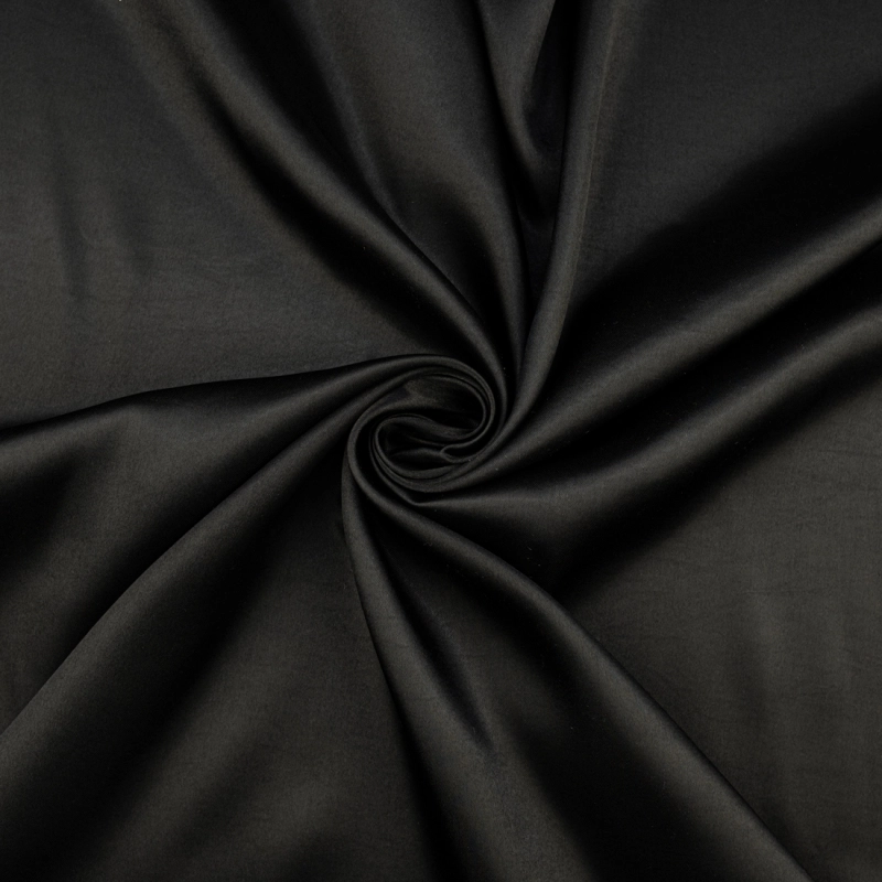 SAL049 | Stretch Satin schwarz - 3
