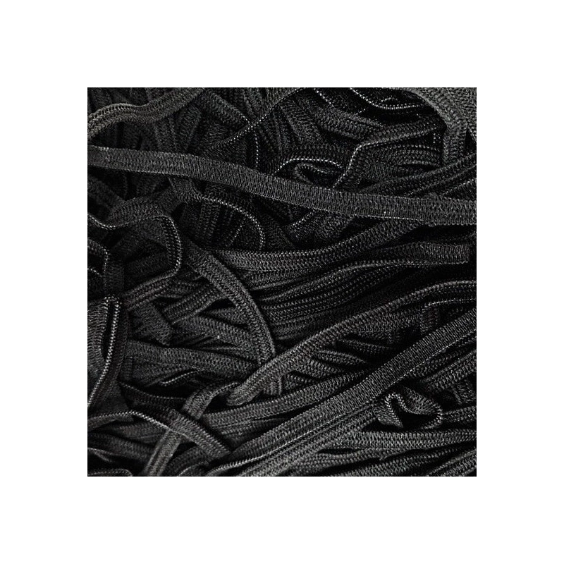 GP002 | Gummiband 5mm schwarz - 1