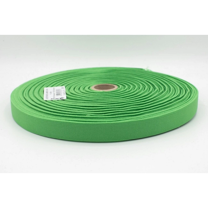 KAT18523 | Gewebtes Gummiband 20mm hellgrün - 1