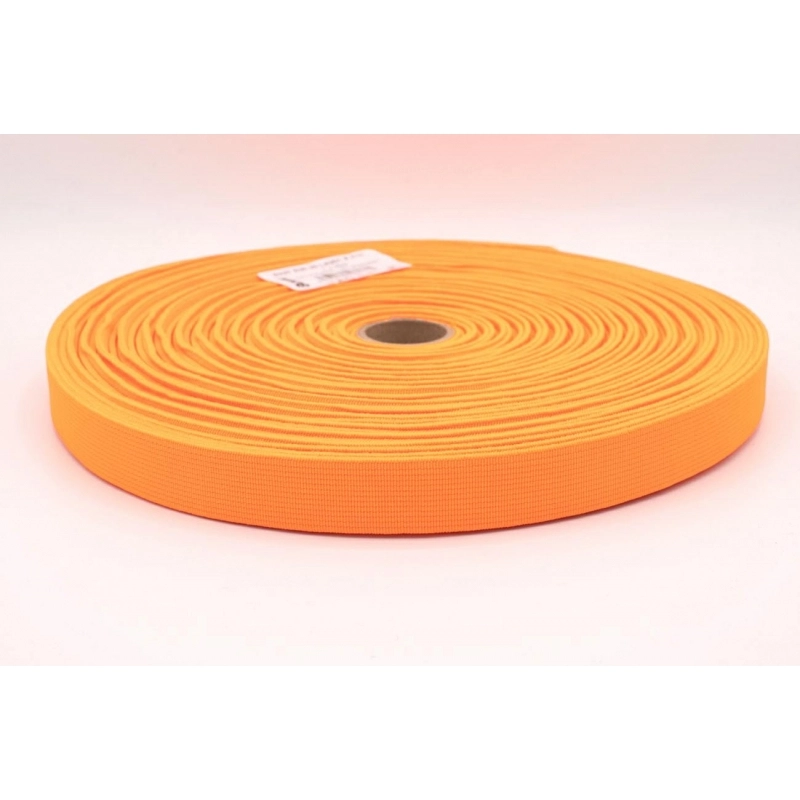 KAT18526 | Gewebtes Gummiband 20mm neonorange - 1