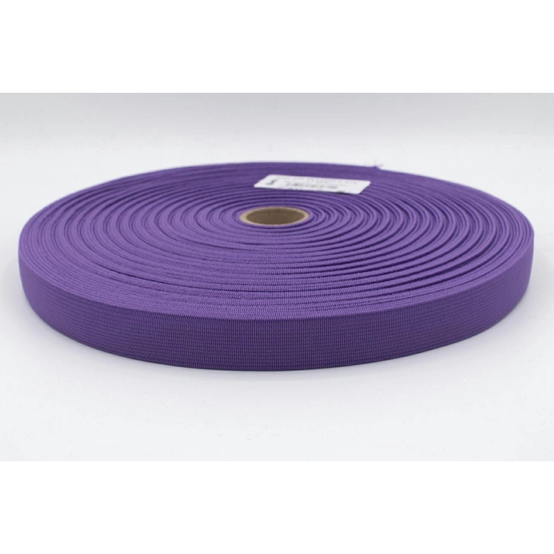 KAT18518 | Gewebtes Gummiband 20mm violett - 2