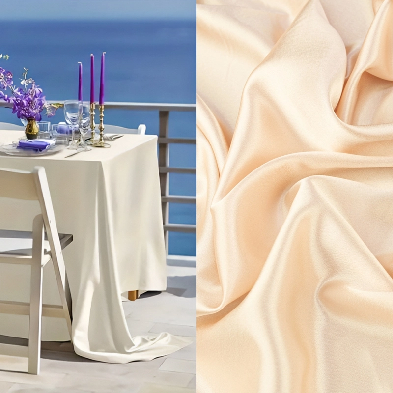 SAT007 | Crêpe Satin sand - 2