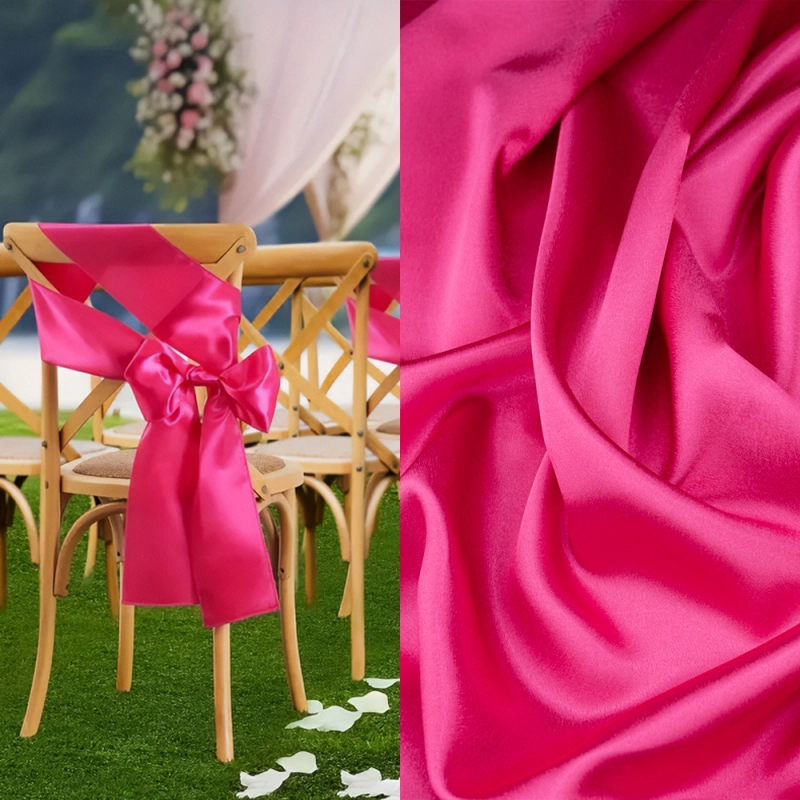 SAT013 | Crêpe Satin pink - 2