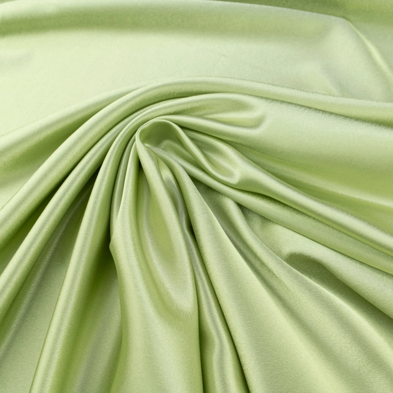 SAT022 | Crêpe Satin hellgrün - 5