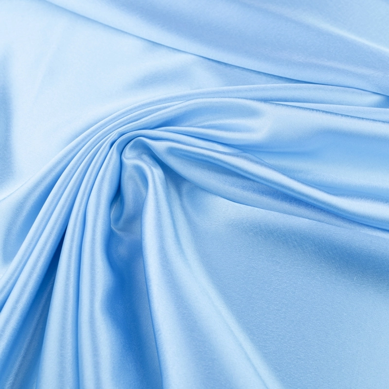 SAT029 | Crêpe Satin himmelblau - 5