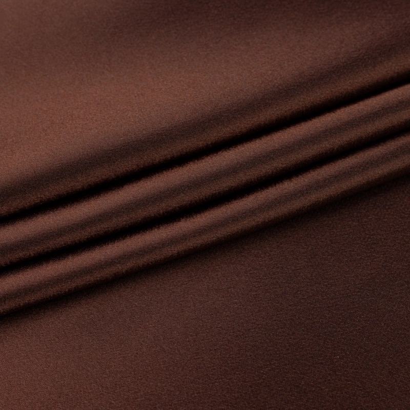 SAT038 | Crêpe Satin braun - 3