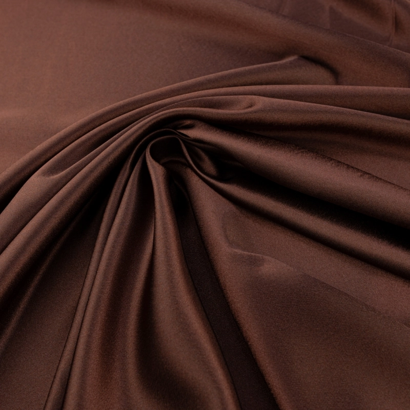 SAT038 | Crêpe Satin braun - 5