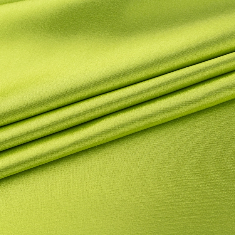 SAT041 | Crêpe Satin limette - 3