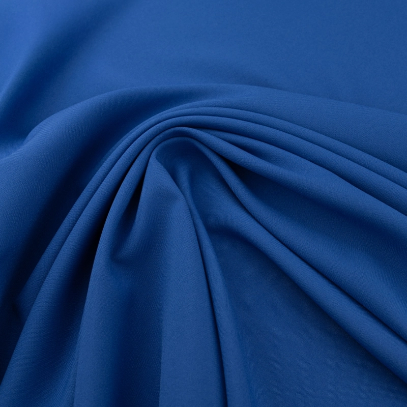 PAN055 | Klassischer Polyesterstoff Panama blau - 5