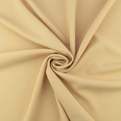 PAN063 | Klassischer Polyesterstoff Panama in beige - 1