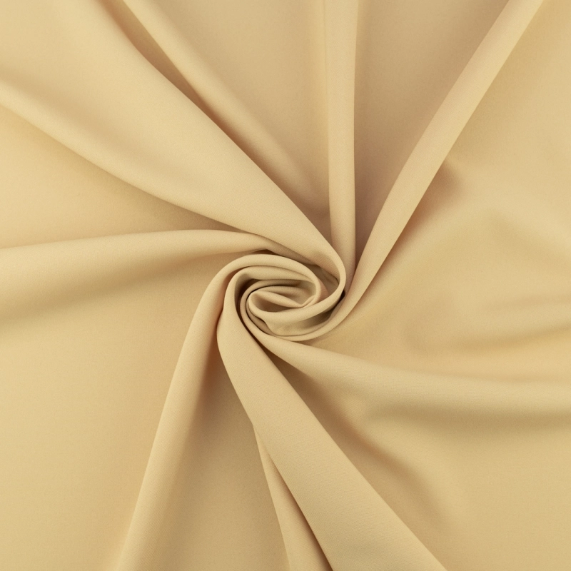 PAN063 | Klassischer Polyesterstoff Panama in beige - 1