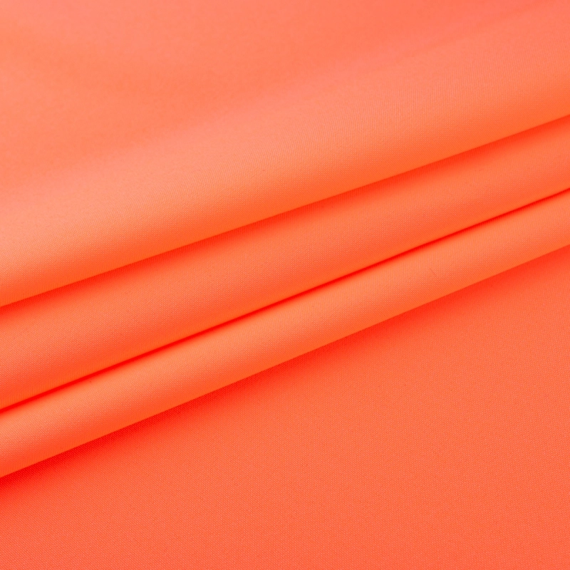 PAN062 | Klassischer Polyesterstoff Panama neonorange - 3