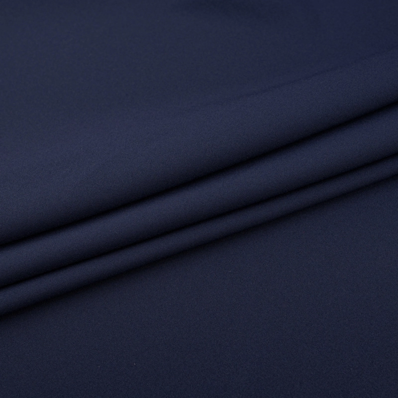 PAN025 | Klassischer Polyesterstoff Panama navy - 3