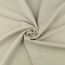 PAN070 | Klassischer Polyesterstoff Panama hellbeige - 1